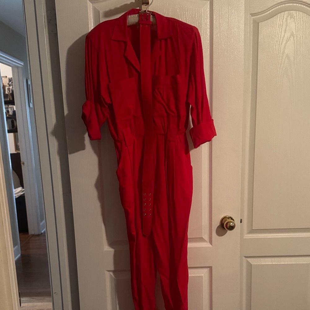 Red Women's Jumpsuit